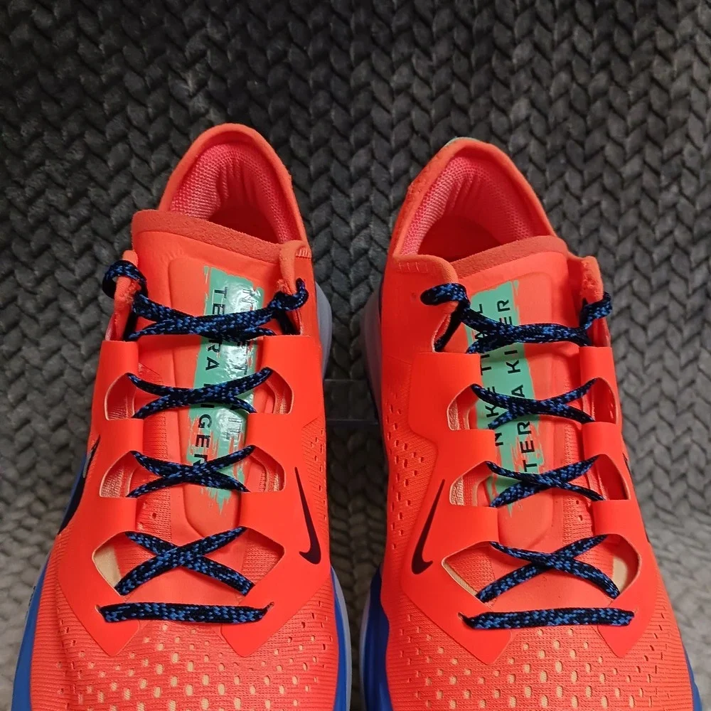 Nike Air Zoom Terra Kiger 7 Total Orange Men's Trail Running Shoes Size 11